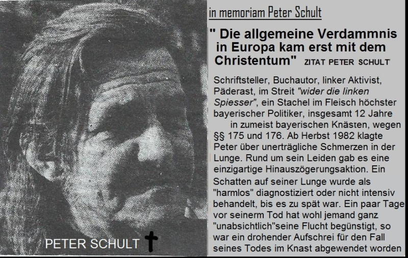 Peter Schult oder kein Mord, nur Ausgleichssport für den eigenen Mangel.jpg